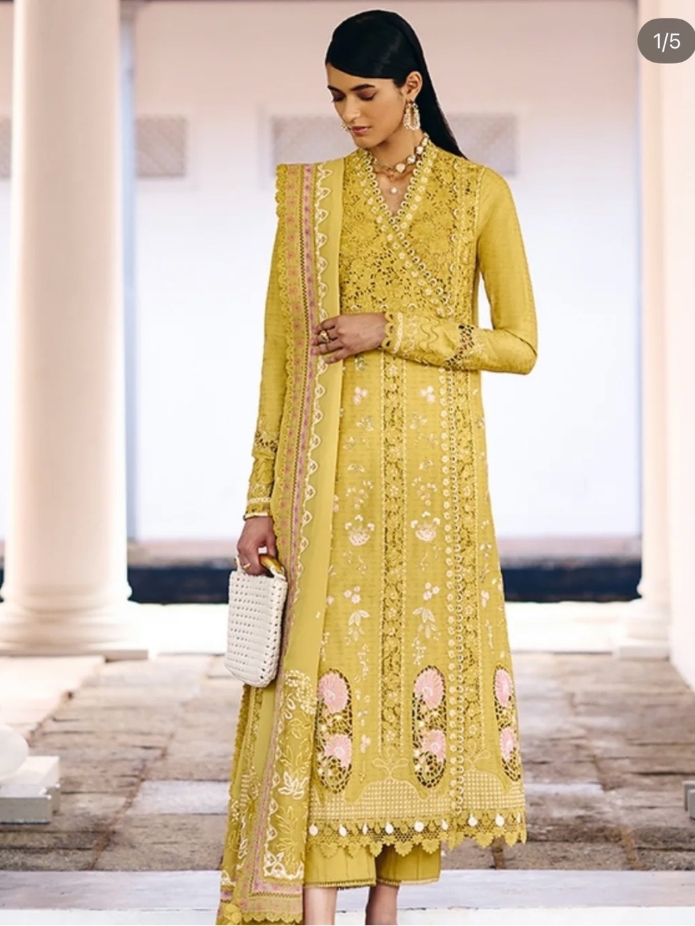 Suffuse by sana yasir Zorah pret collection embroidery dress